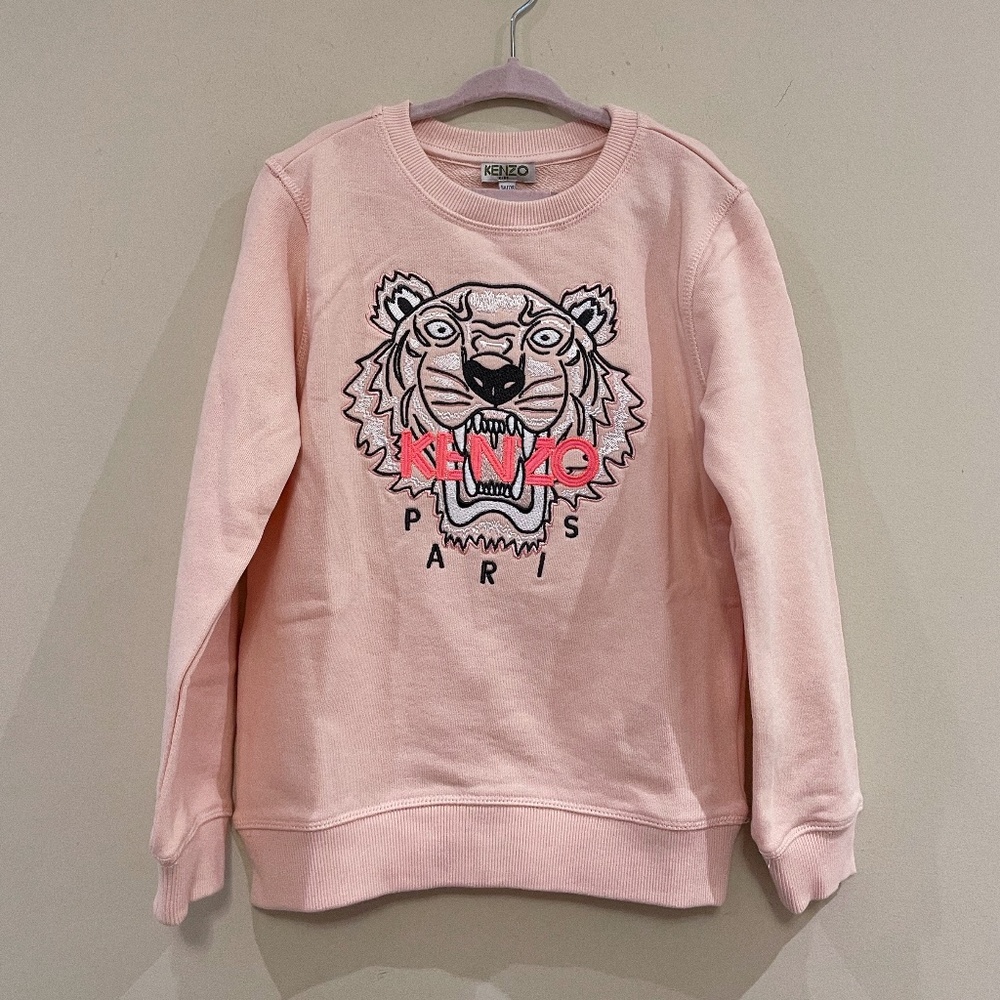 KENZO KIDS SWEATSHIRT WITH LOGO 8Y - Picture 4 of 10
